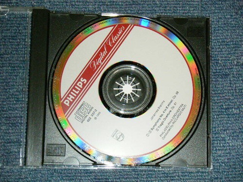 BRAHMS RICCARDO MUTI Japan 1989 422 337-2 NM CD SYMPHONY No.4 in E MINOR Op.98 - Picture 4 of 4