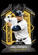 2019 Panini Leather & Lumber #B-8 Alex Rodriguez BASEBALL New York Yankees