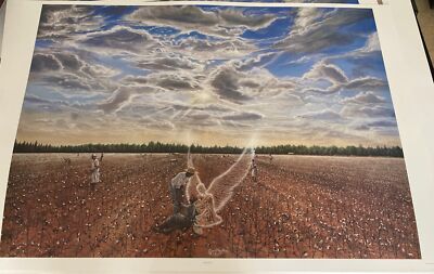 Divine Assistance By Jimi Claybrooks. 1996 Paper Print. 25.5 x38 . B-0