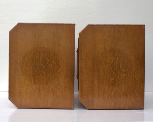 Antique 2 Art Deco Bedside Tables nightstands vanity end tables 1940's home deco - Picture 14 of 19