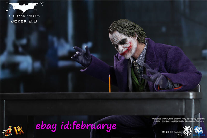 DC - ホットトイズ DX11 THE JOKER 2.0 ボーナスアクセサリー付 新品 HOT TOYS DX11 The JOKER 2.0 Dark Knight Sideshow Exclusive 1