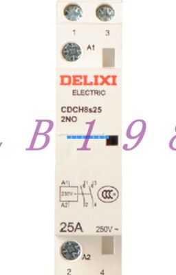 ONE NEW DELIXI CDCH8s-25A 2P 2NO #F4#