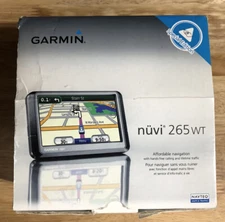 Garmin nuvi 265WT Automotive Mountable GPS w/Box - Cable - Mount
