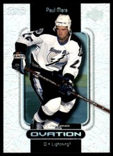 1999-00 Upper Deck Ovation Paul Mara /50 Lightning #54 *Noles2148*