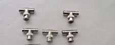 5PCS BNC TEE MALE TO 2 FEMALE SECURITY CCTV CAMERA VIDEO SPLITTER 75 OHM