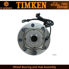 For 1999-2004 Ford F-350 Super Duty 4WD Wheel Bearing and Hub Assy Front Timken