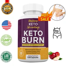 Keto + ACV Advance Weight Loss Capsule to Burn Fat for Energy 30 To 120 Capsules
