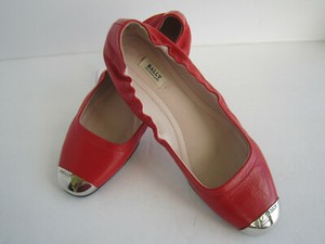 bally flat shoes
