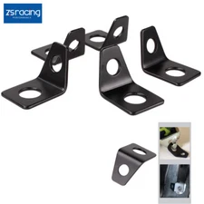 Car Seat Belt Mounting 90 Degree Angle Bracket Seat L-Bracket Hardware Kit
