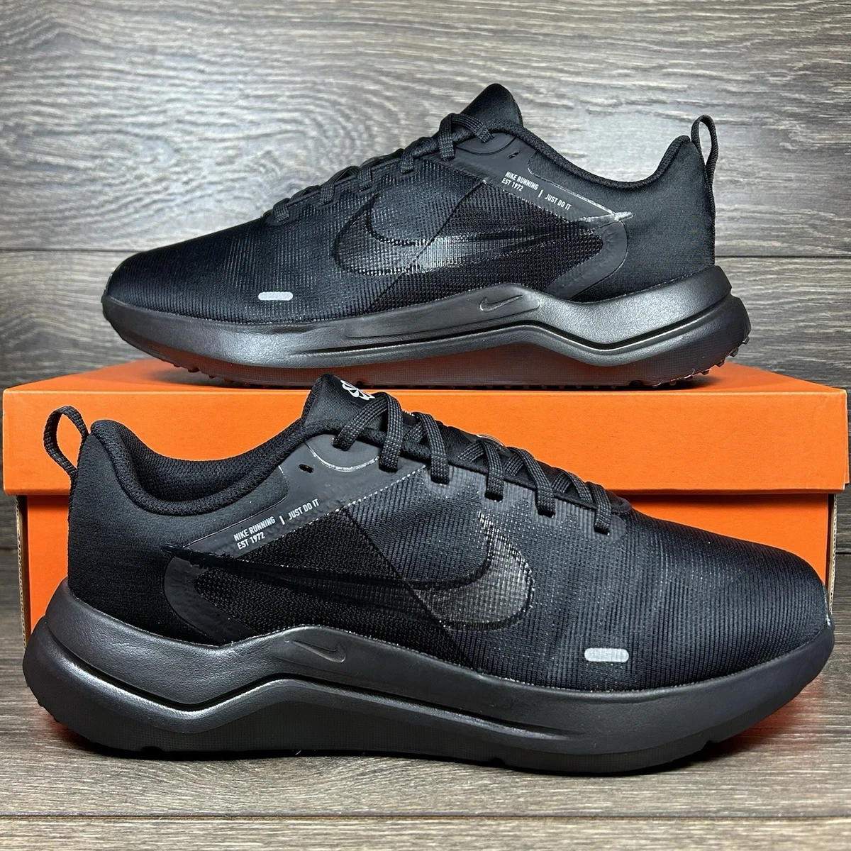 Nike Men\'s Downshifter 9 Running Shoe All Black Size 13 Sneakers AR4946-002 Nike Downshifter Men main image 2