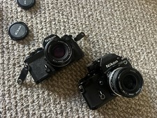 Nikon FM/Nikon F2 Camera Lot
