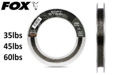 FOX SOFT STEEL FLECK CAMO LEADER 100m / Schlagschnur