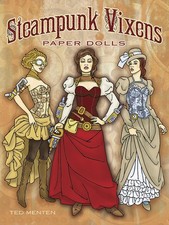 Steampunk Vixens Paper Dolls by Menten