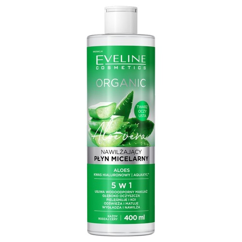 5903416033332 Eveline Cosmetics Organic nawilżający płyn micelarny do demakijażu - Afbeelding 1 van 1