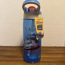 NWT Zak Stitch/Lilo  Stitch 25oz. Reusable Leakproof Plastic Water Bottle