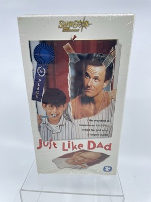 Just Like Dad VHS Tape (SandStar Family Entertainment, 1996) Sealed Tape Vhs