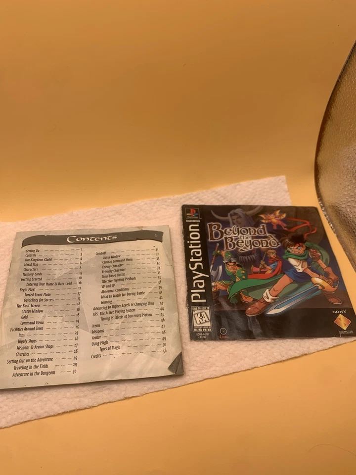 Beyond the Beyond (Sony PlayStation 1, 1996) See Pics And Description - Image 3 of 4