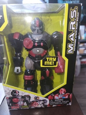 Cybotronix XSS M.A.R.S. 7'' Robot Motorized Attack Robo Squad Blue 3+
