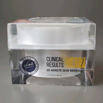 Clinical Results 24/7 3D Minute Skin Renewal 1.7 FL. Oz./50 mL New Sealed