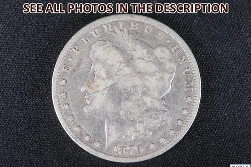 NobleSpirit Popular 1879 O Morgan Silver Dollar Fine++ / Very Fine