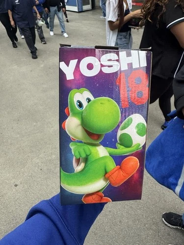 Nintendo Yoshi Dodgers Bobblehead Super Mario Galaxy Movie Exclusive Baseball