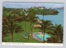 Postcard - Nightfall, Kaanapali Beach, Maui Hawaii