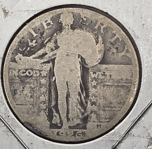 《SILVER》 1926  25C Standing Liberty Quarter *SILVER*