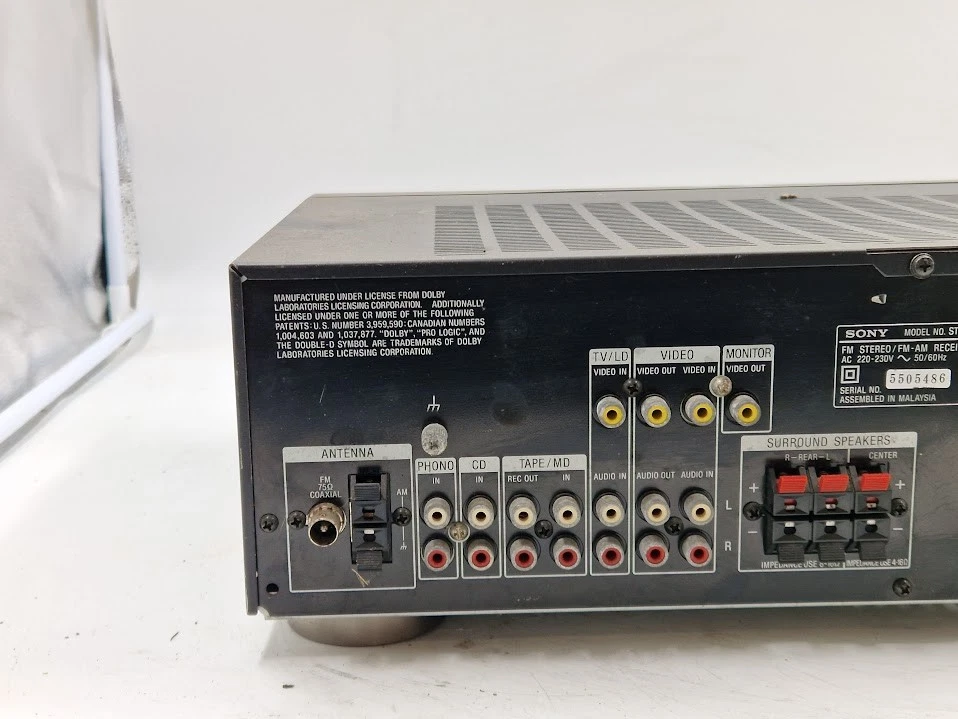 Sony STR-D615 Audio/Video Control Center - Working, Signs of Use - Image 4 of 4