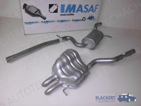 Imasaf Auspuffset Ab Kat für Skoda Octavia + Combi 2.0 TDI 2004-2008-image