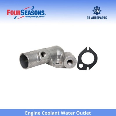 For Ford E-100 Econoline Club Wagon - Engine Coolant Water Outlet Four Seasons