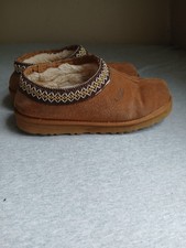 Ugg Slippers Womens 7 Tasman Sheepskin Lined Moccasin Cozy Slip On Western