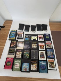 Tested Atari 2600 Video Game Console Lot With 90+ Games MANUALS and extras