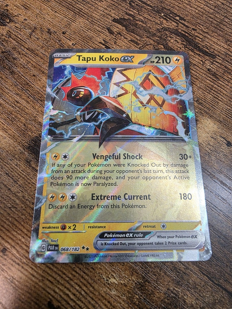 Tapu Koko ex 068/182 SV04: Paradox Rift Holo | eBay