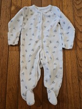 Ralph Lauren Teddy Bear Footed One Piece  6 Months