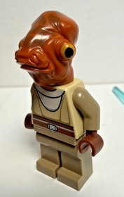 Lego Star Wars Nahdar Vebb Minifigure Figure 7754 sw0226 Jedi Mon Calamari
