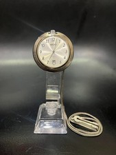 SEIKO Vintage Pocket Watch Mechanical Manual Open Face 21 Jewels Chain JAPAN