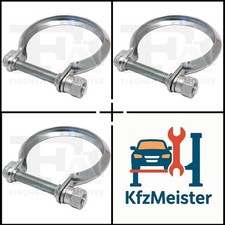 3x ORIGINAL® Fa1 Rohrverbinder, Abgasanlage für Ford FOCUS III Turnier GALAXY