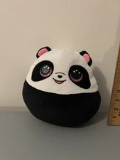 Ty Squish-A-Boo Plush Bamboo the Panda Bear 8” Soft Stuffed Animal
