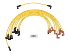 ACCEL 4048 Spark Plug Wire Set - 8mm - Yellow with HEI Stock Style Boots