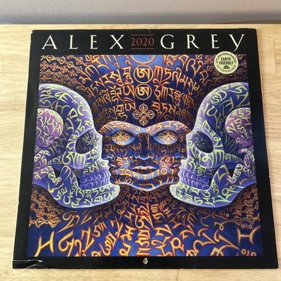 Alex Grey 2020 Wall Calendar   Psychedelic Visionary Art