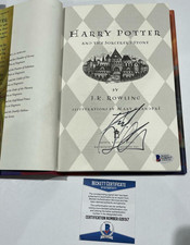 Daniel Radcliffe Signed Harry Potter and the Sorcerer's Stone Book Beckett