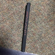 Scotty Cameron black with dancing red lettering pistolini plus putter grip NEW
