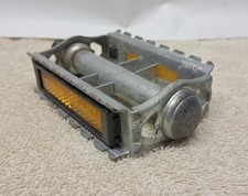 Schwinn rat trap Pedal, 1/2" RH threads, ONLY 1, GC, spins straight smooth