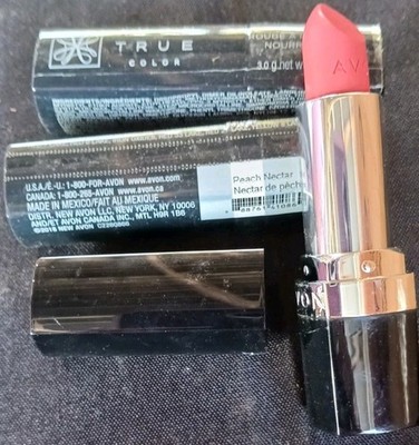 (Lot of 3) AVON True Color Nourishing Lipstick ''Peach Nectar'' New Factory Sealed