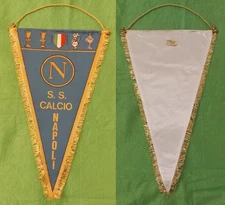 GAGLIARDETTO NAPOLI CALCIO ANNI 80 PENNANT VINTAGE