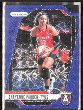 2024 Panini Prizm WNBA #114 Cheyenne Parker-Tyus Blue Velocity Prizms