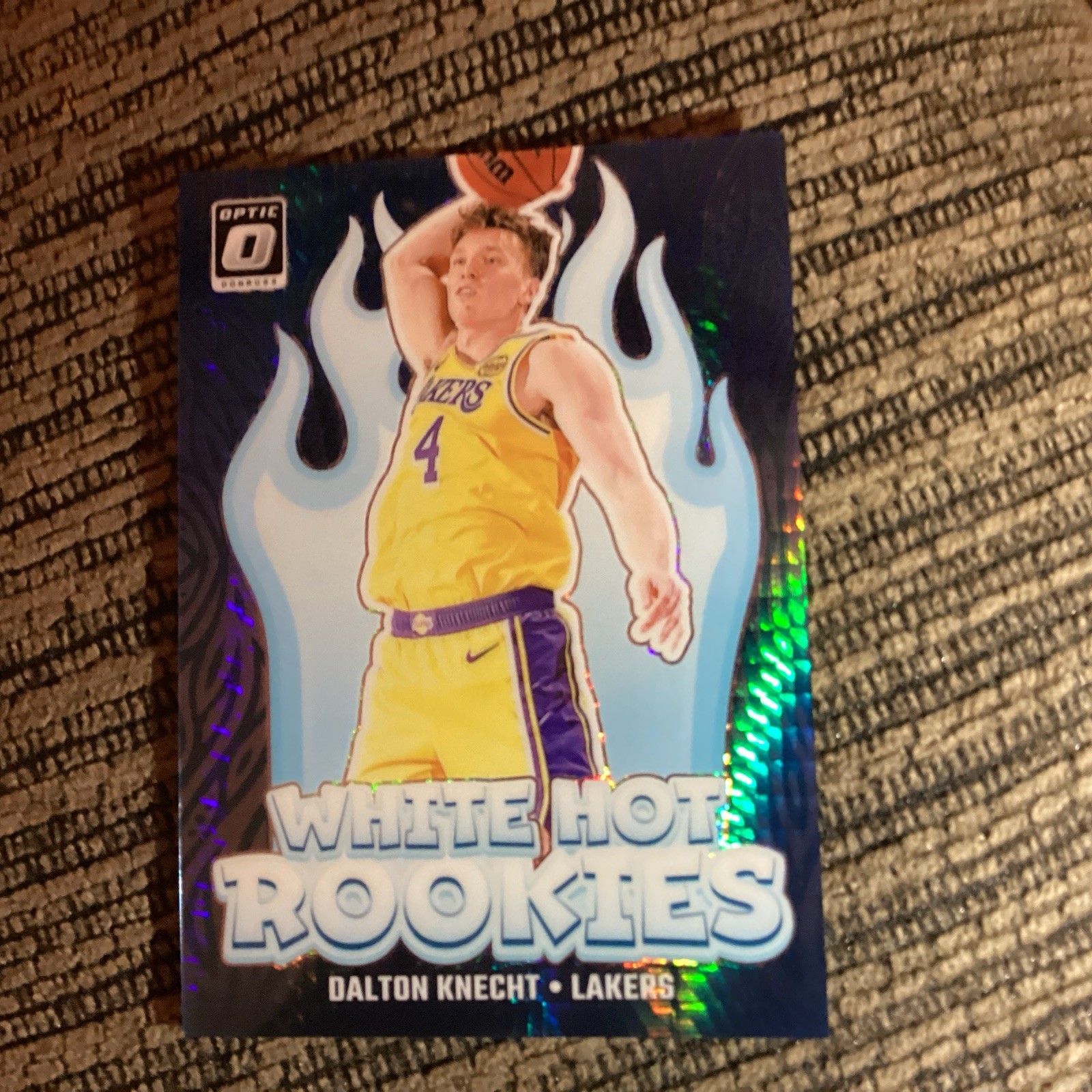 2024 Optic Dalton Knecht #9 White Hot Rookies Blue Hyper Prizm /175!!!!!!!! RC