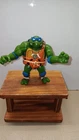 1992 Vintage CAVE TURTLE LEO Ninja Turtles TMNT Figure Leonardo Caveman Figure