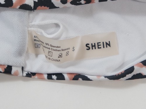 Shein Damen Bikini Oberteil und Unterteil Leopardenmuster Größe S - Bild 4 von 4