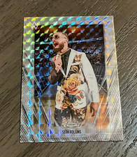 2026 Top[ps Chrome WWE # 40 Seth Rollins Silver Geometric